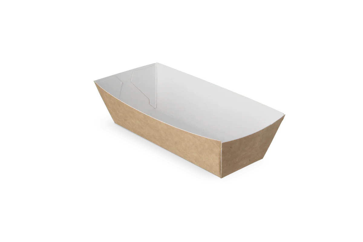 Snackbak A5 – Kraft – 400 stuks – Bruin/Wit