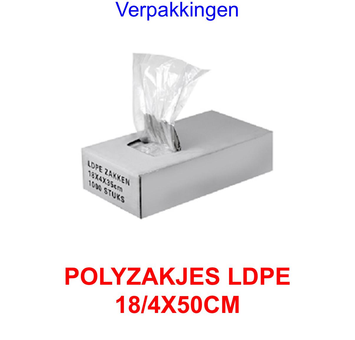 LDPE Poly - 50cm - transparant