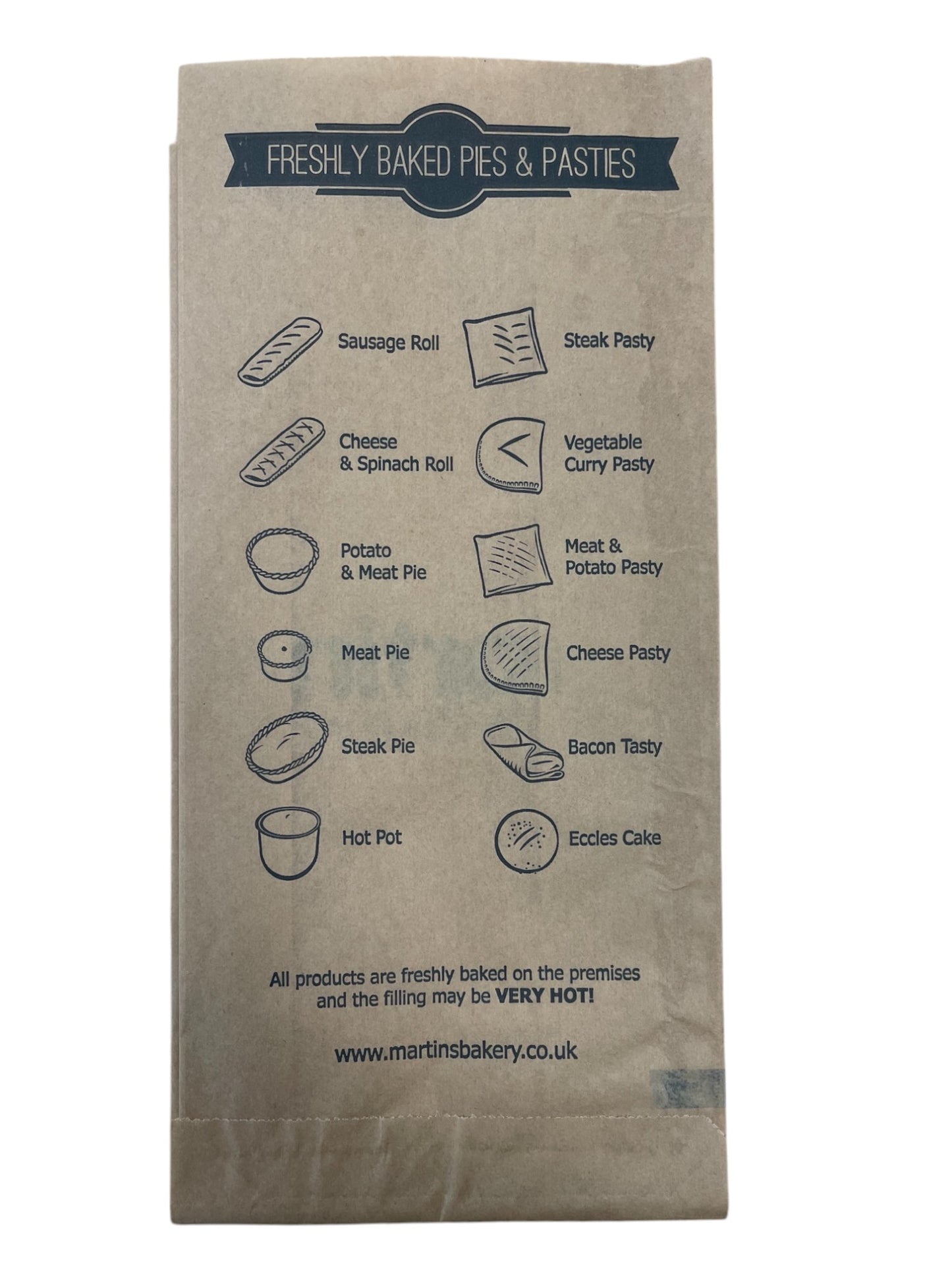 BIO Broodzak van Papier – 25,5×12 cm | Verkoop per Kilo