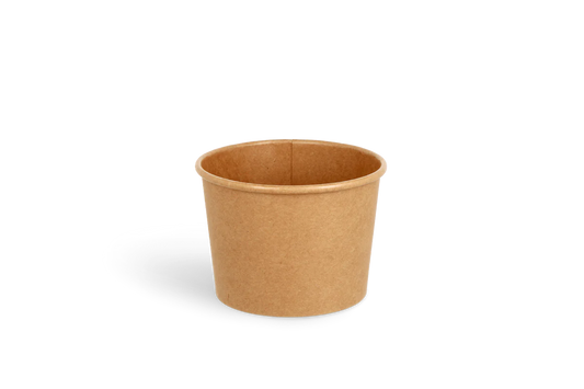 Soepbeker 240ml Ø90mm 8oz kraft (500 stuks)