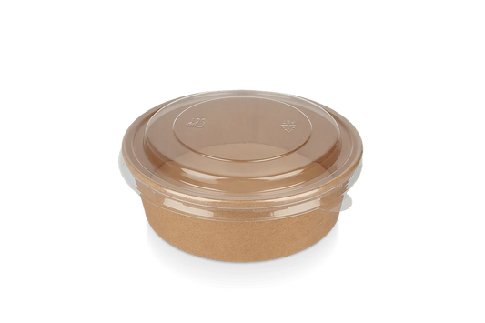 Salade Poke Bowl 500ml 20oz Ø148mm kraft (300 stuks)