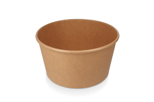 Salade Poke Bowl 1000ml 32oz Ø148mm kraft (300 stuks)