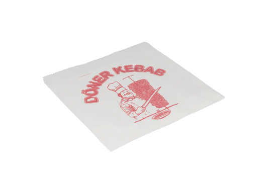 Döner zakjes 15x15 cm BIO (per kilo)
