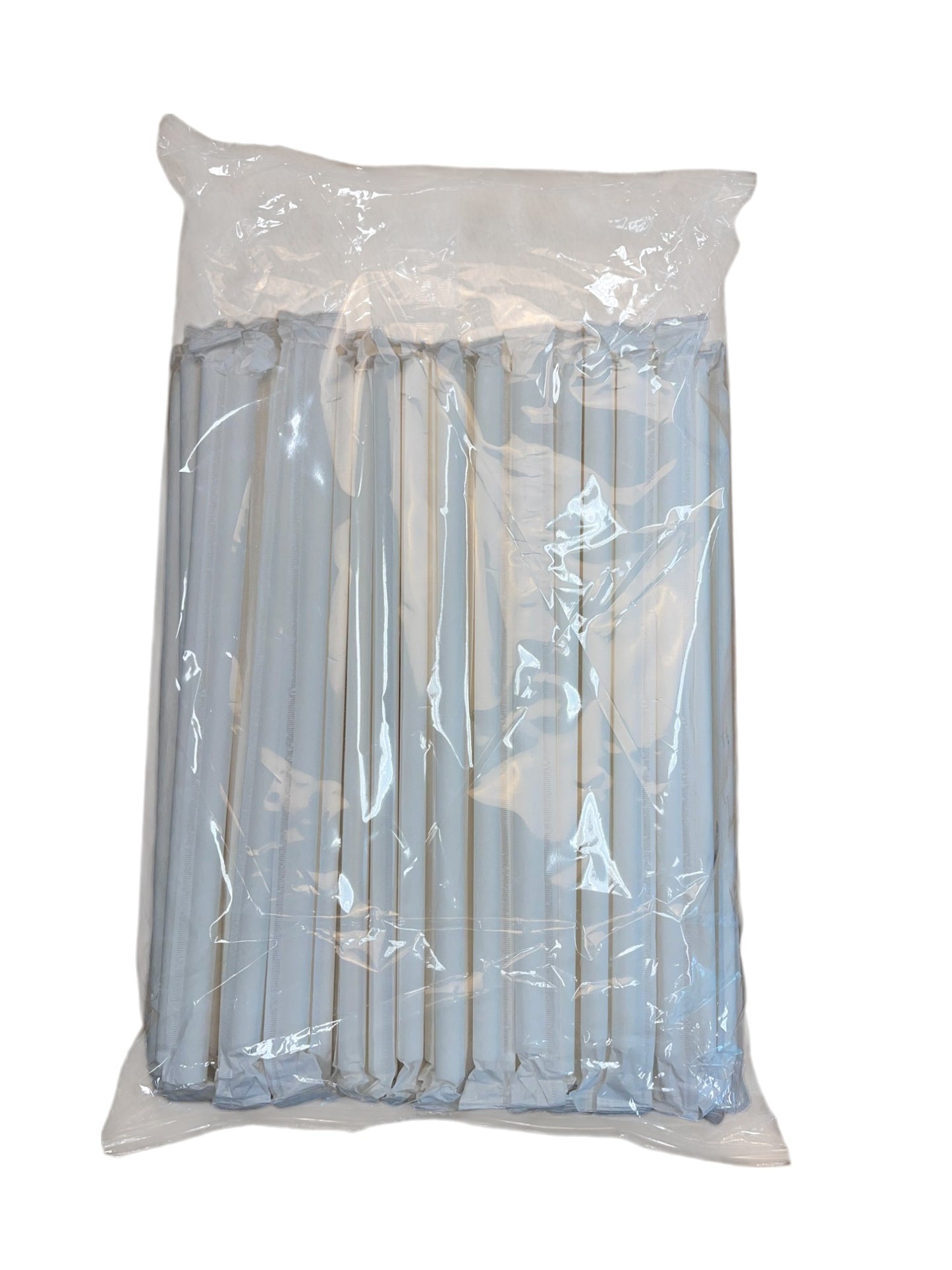 Witte Kartonnen Rietjes – 8×195 cm | 50.000 Stuks