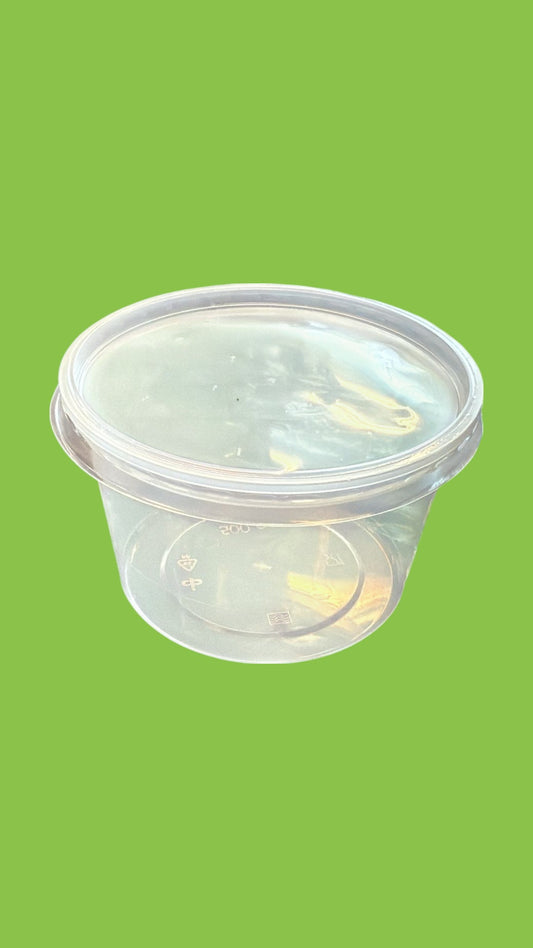 Ronde Bakken – 500cc – Transparant (500 stuks)