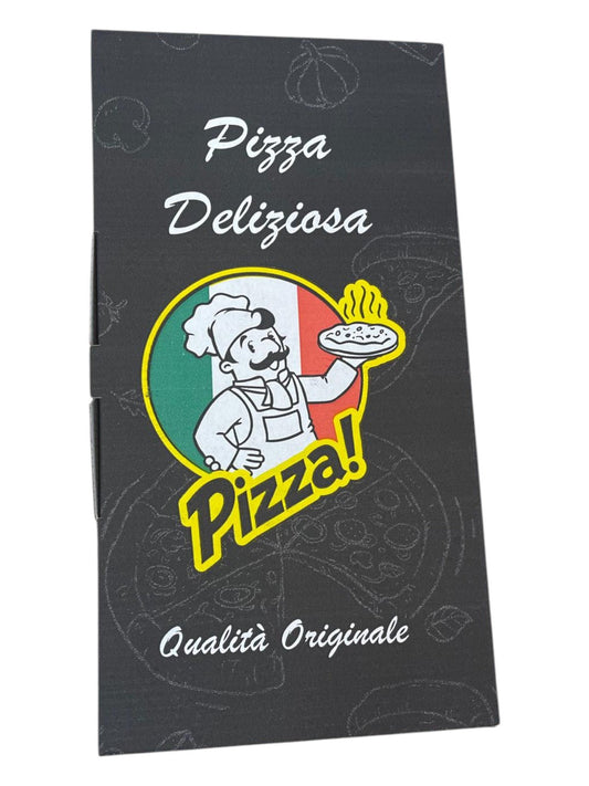 Calzone doos wit 16x30x10 cm. - Standaard Ontwerp (100 stuks)