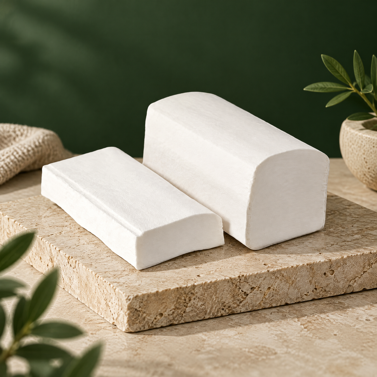 Handdoekpapier – Cellulose – 2-laags – 25 x 23 cm (3200 stuks)