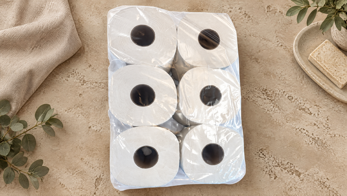 Poetsrollen – Cellulose – 1x6 Rollen