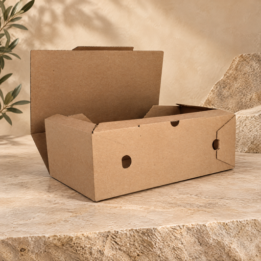Calzone doos kraft 300x160x100mm (100 stuks)