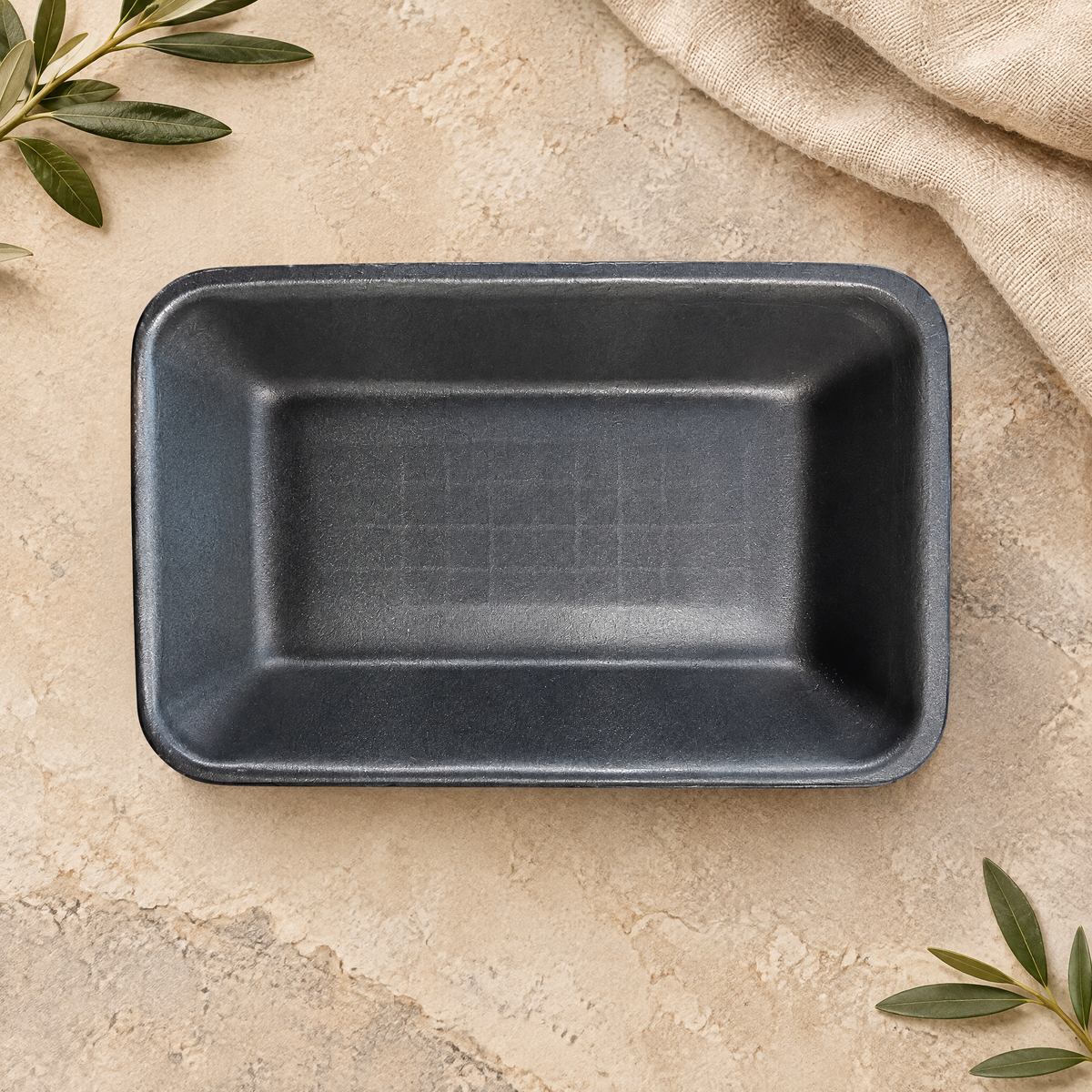 BIO Snackschaaltje van Suikerriet – 26,50×17,5×3,3 cm | 150 Stuks