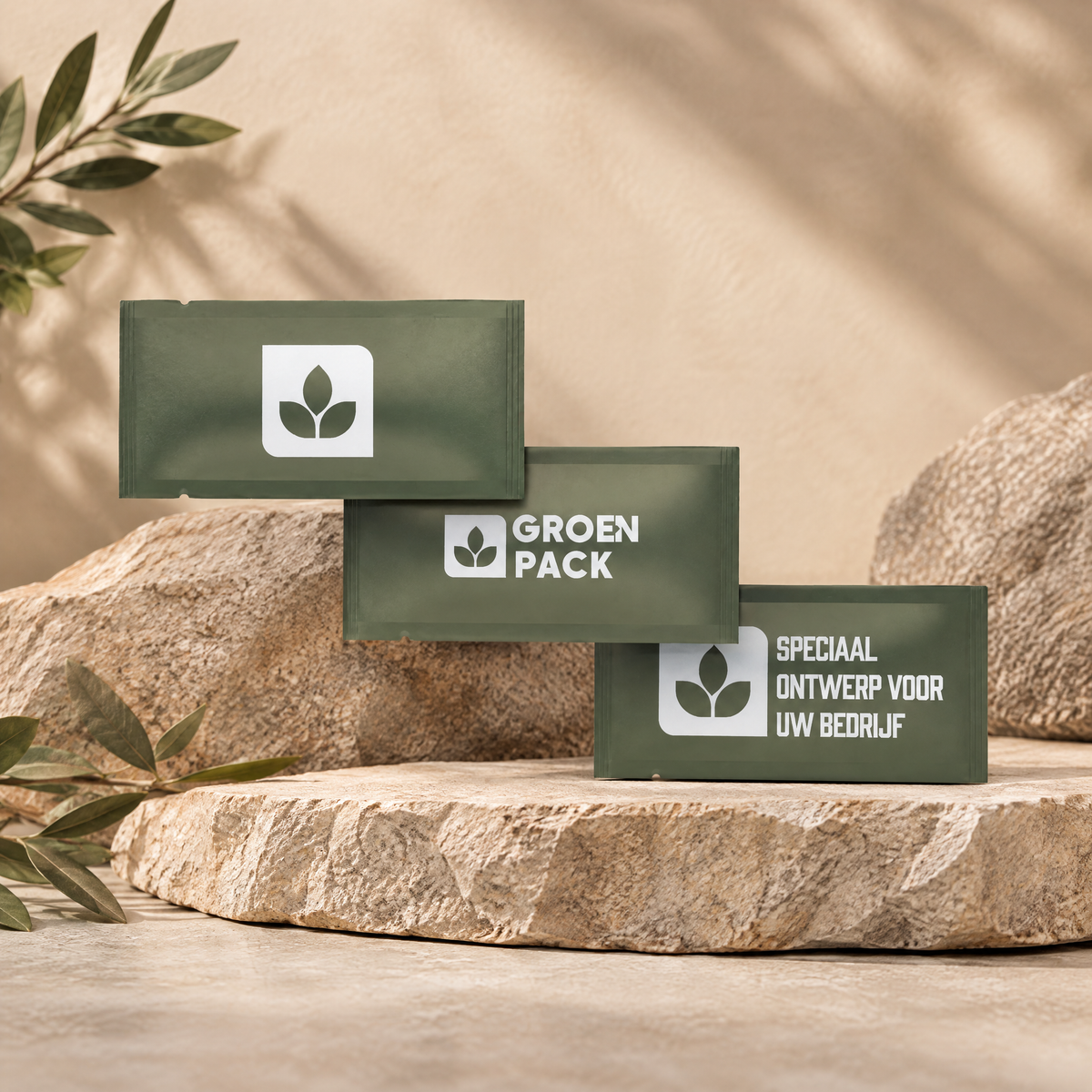 Bedrukte Vochtige Doekjes – 6×10 cm | 20.000 Stuks