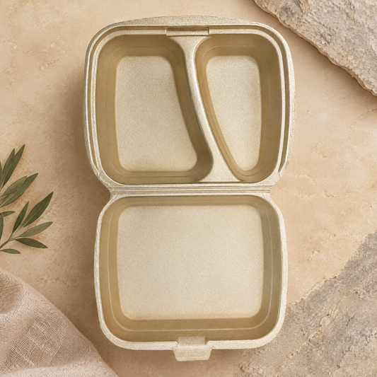 EPP Infinity Meal Box HP4/2 - Set van 100 Duurzame Kommen voor Voedsel, Volledig Recyclebaar