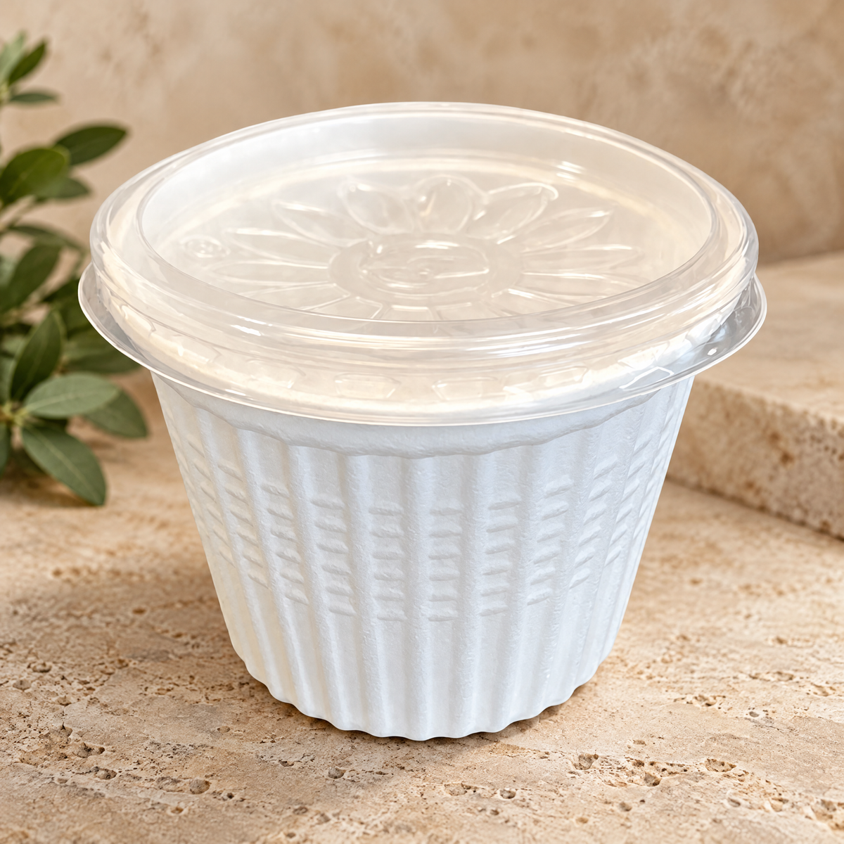 Thermo Beker – Wit Schuim – 500 ml – 600 stuks