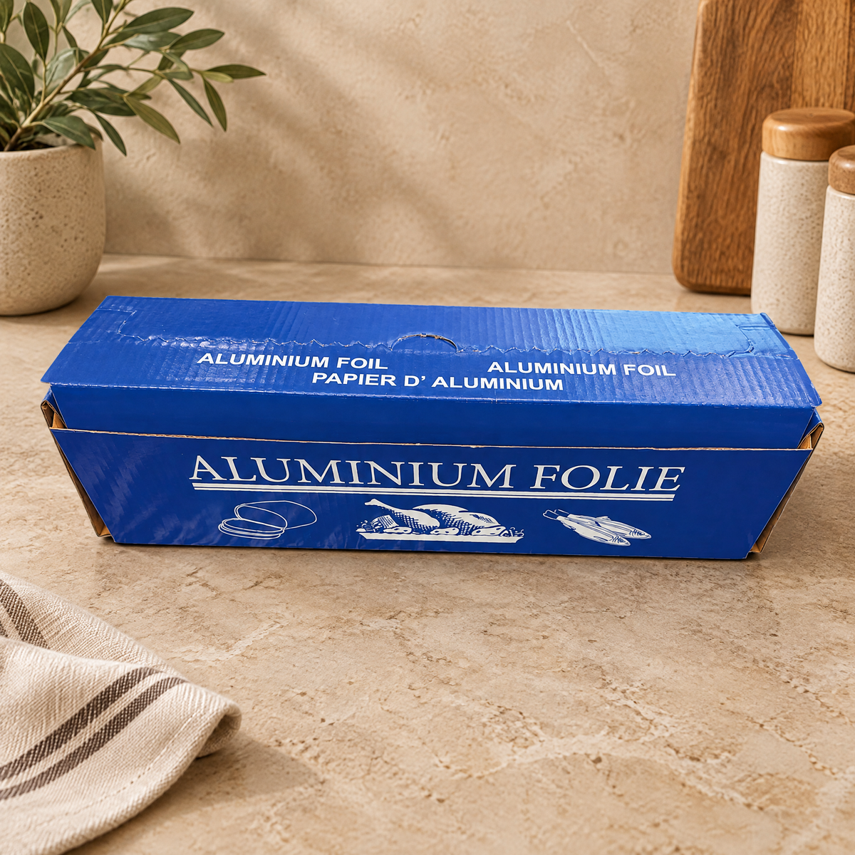 Aluminium Folie – 30 cm – 14 micron – 1500 gr