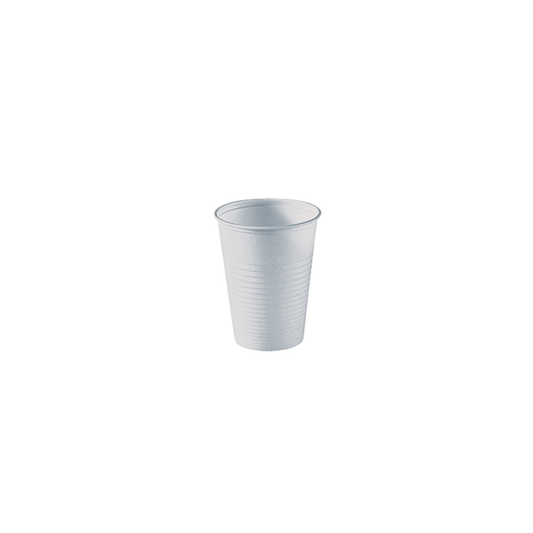 Plastik beker 200cc 3000 stuks wit