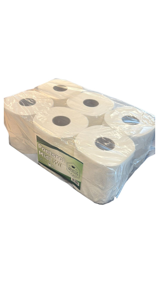 Poetsrollen – Cellulose – 1x6 Rollen