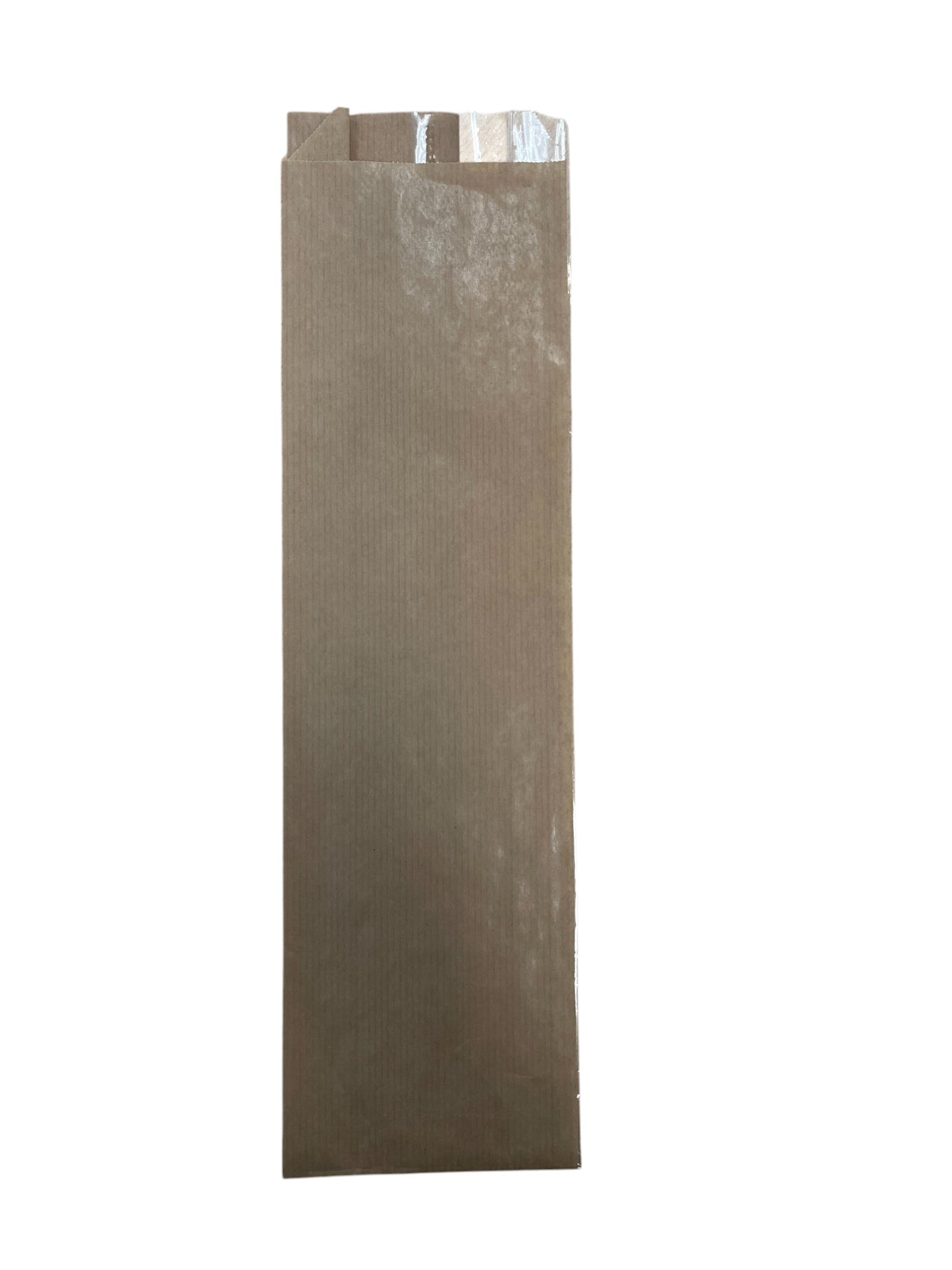 Kraft Broodzak met Venster – 36×10 cm | Verkoop per Kilo